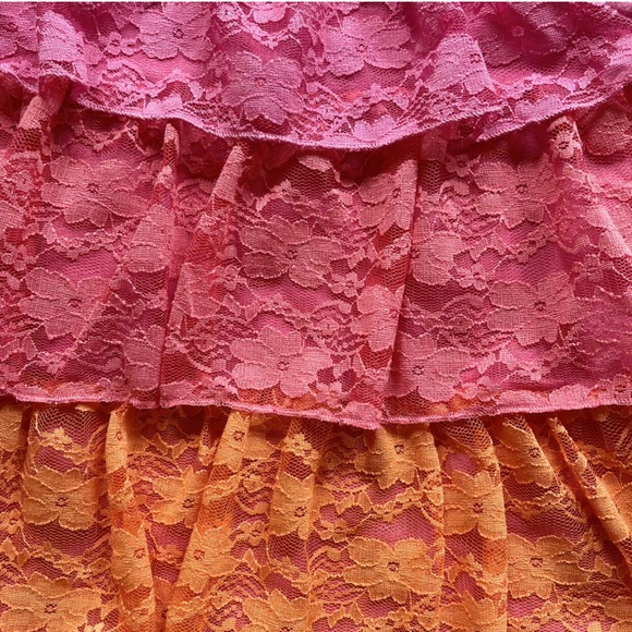 VTG HealthTex 3 Tier Sleeveless Ruffle Dress, Sz 3T - Picture 2 of 5